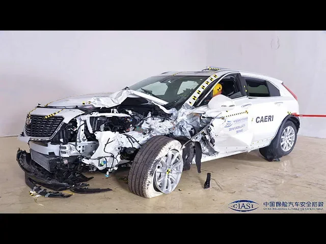 中保研: 上汽通用 凯迪拉克xt4(2018款 28t技术型 )正面25%偏置碰撞xt